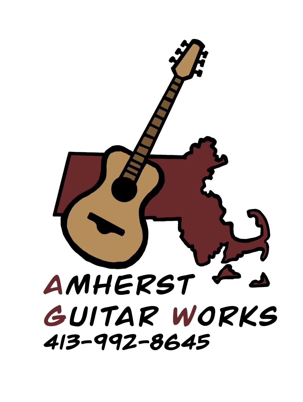 Amherst Guitar Works Web Design