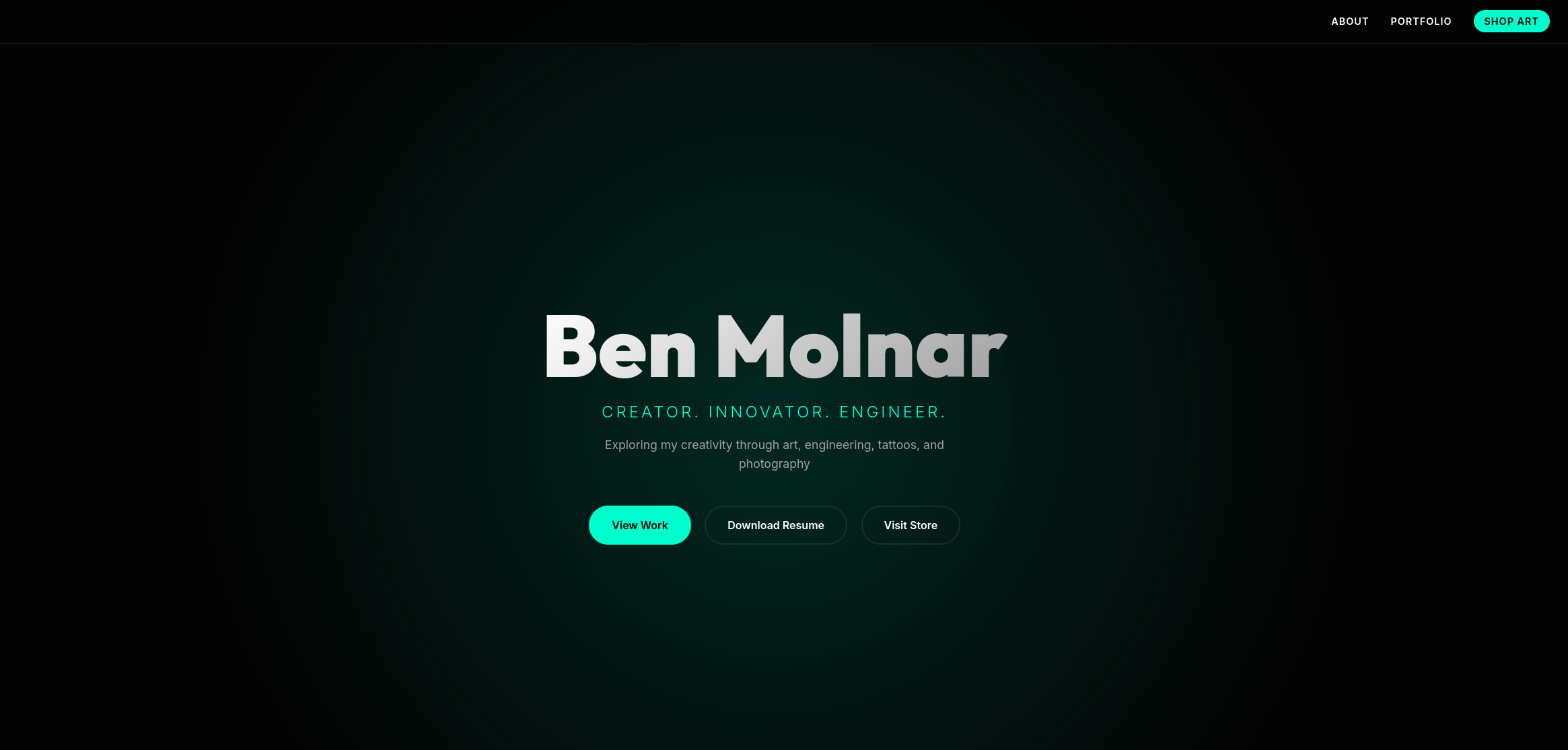 Ben Molnar Portfolio